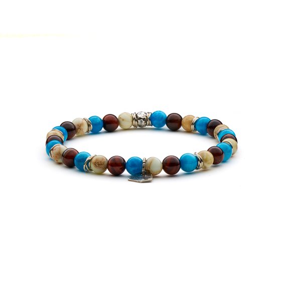 Bracelet Antracite Amari in Pierres semi-précieuses AM01 CAPO - AM01 CAPO